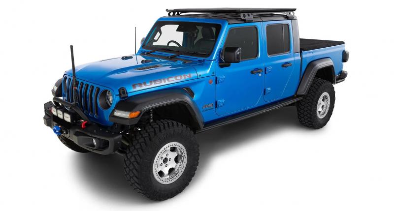 Rhino Rack PioneerLT Plattform 1453x1493 Backbone, Wrangler JK & JL, Gladiator JT